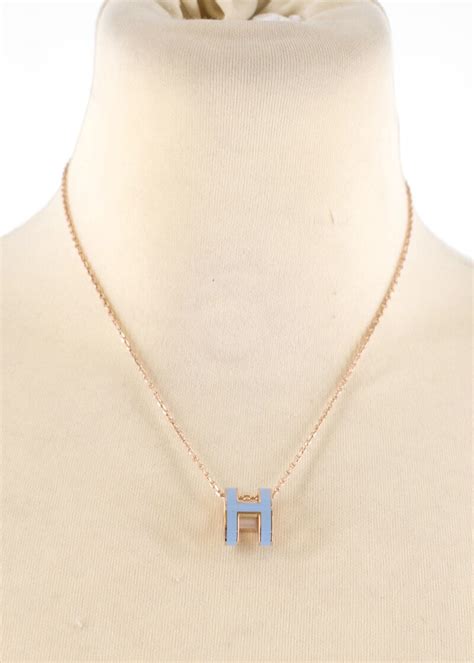 Hermes pop h pendant